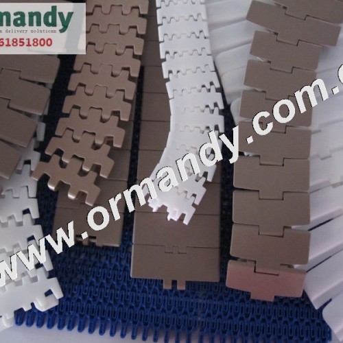 Plastic module chain plate